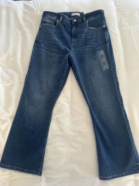 Loft Woman’s Kick Flare crop jeans